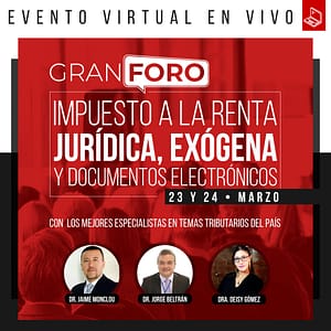 Renta Jurídica - Exógena