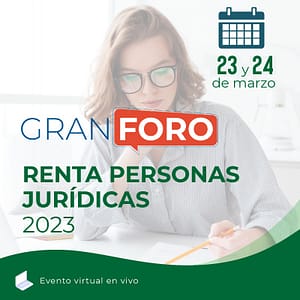 RENTA PERSONAS JURÍDICAS 2023